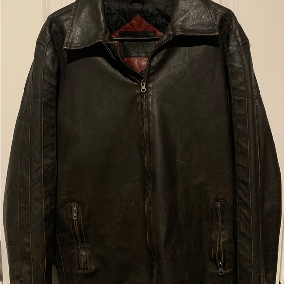 Black Leather Jacket - Picture 1 of 5